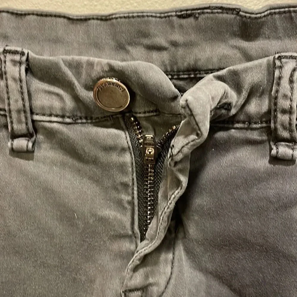 Blanknyc dark gray cargo woman’s jeans